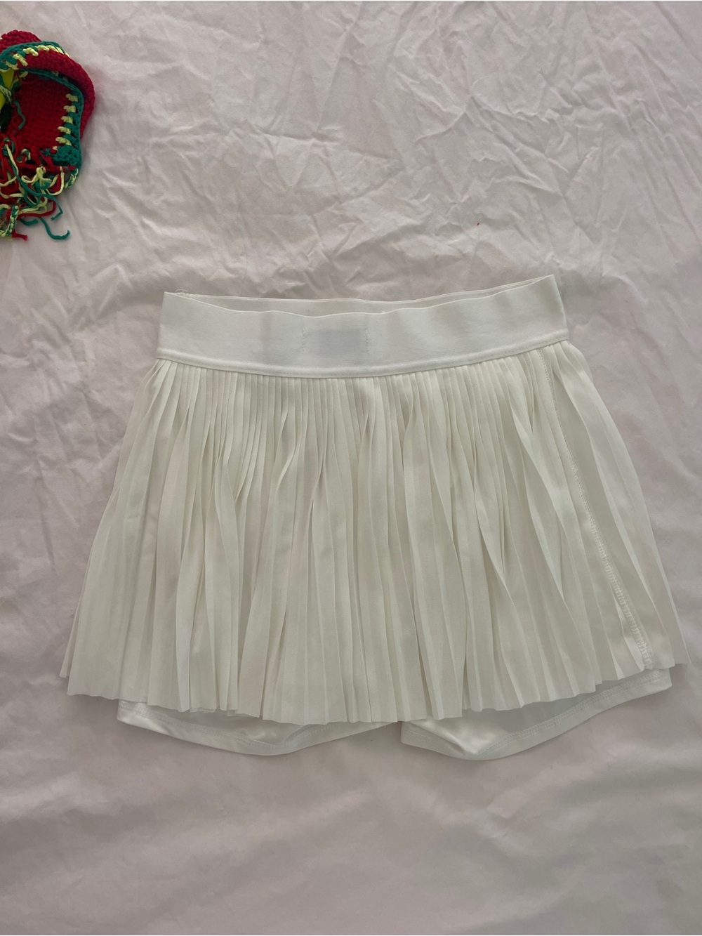 Vanilla Star White Pleated Skort